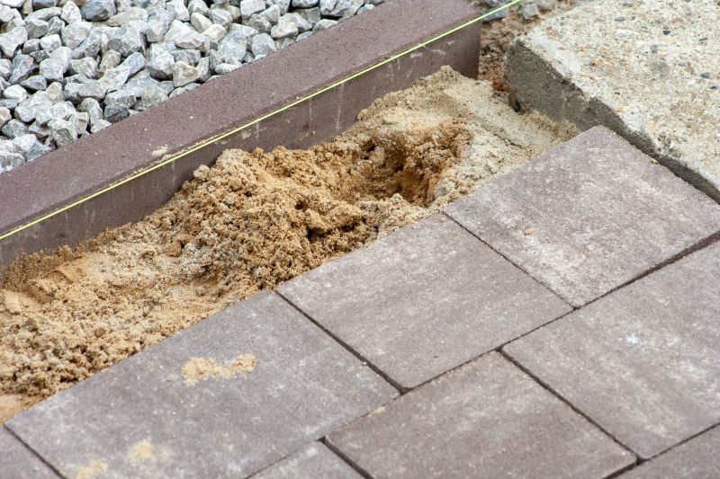 Brick Pavers Installation detail