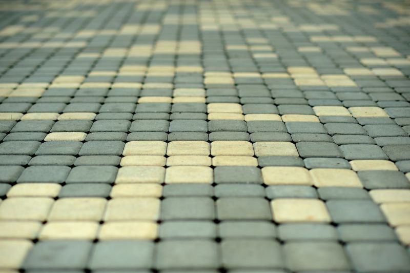 Contemporary Paver Pattern